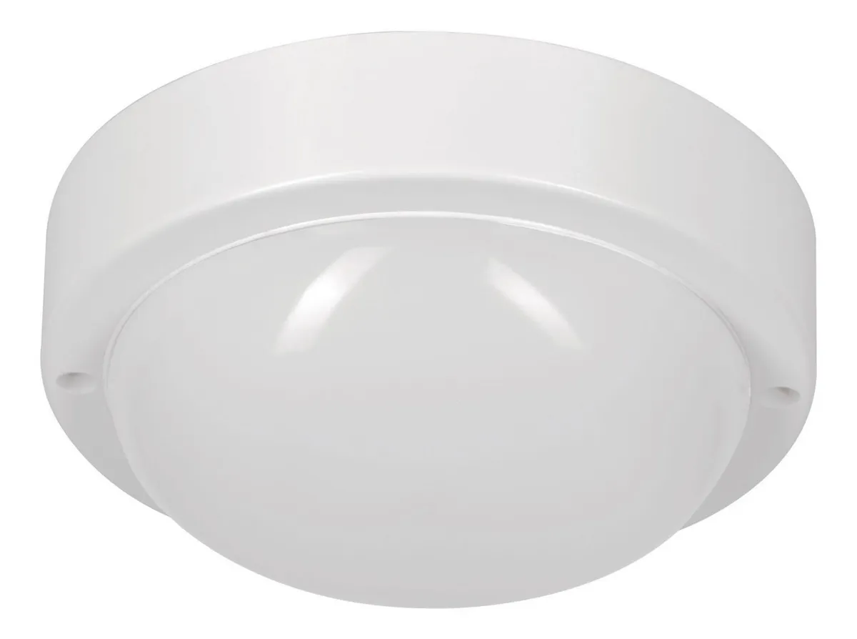 Luminária De Teto Redonda 10w 400k Ip54 Led Volteck 46261vayotoy