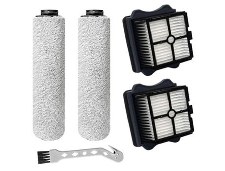 Escova de rolo com filtro hepa para tineco floor one s3, aspirador de pó