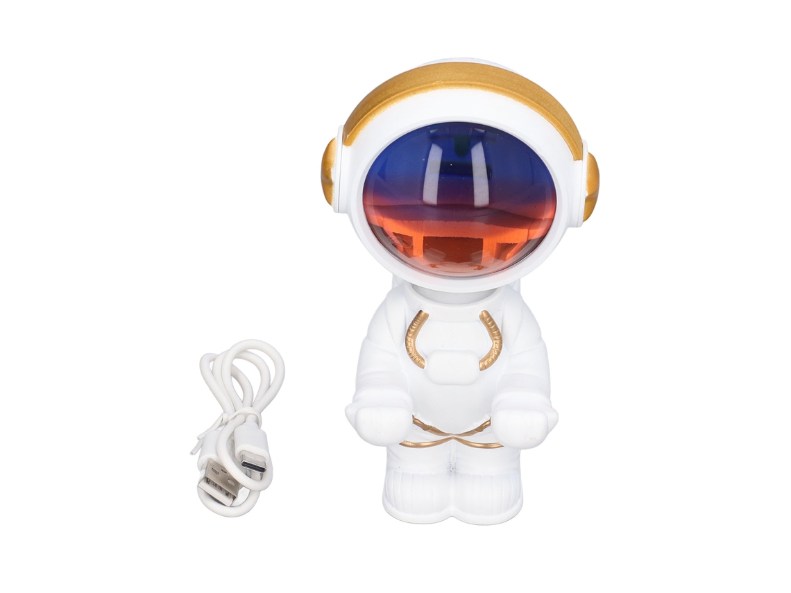 2026-lámpara Proyectora Astronauta Atardecer 360° Rotación Carga Usb Regulable Iluminación Nocturna Para Dormitorio Sala