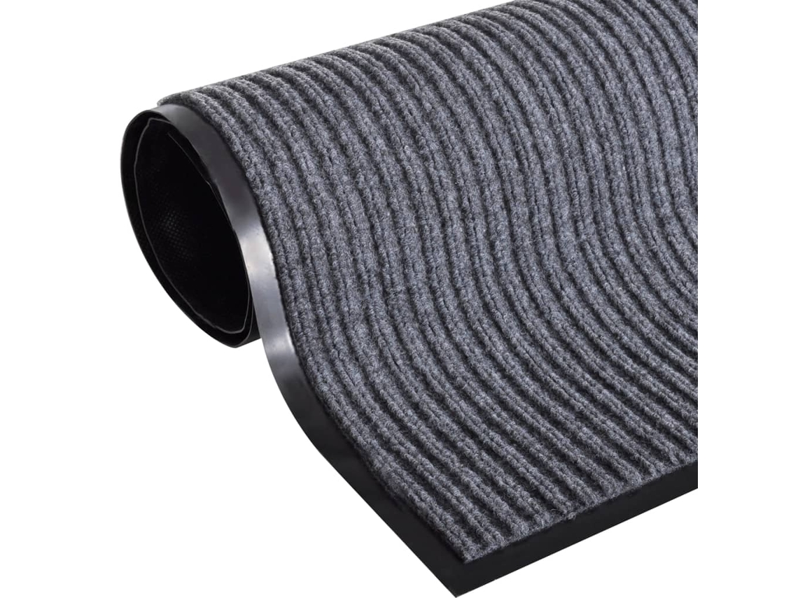 Felpudo 117x220 Cm Pvc Cinzento