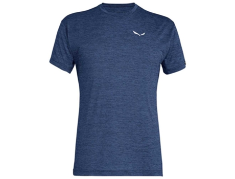 Camiseta de Hombre SALEWA Puez Melange Dryton Azul (XL)