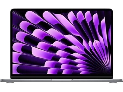 MacBook Air APPLE Cinzento Sideral (13.6'' - Apple M3 8-Core - RAM: 16 GB - 256 GB SSD - GPU 8-Core)