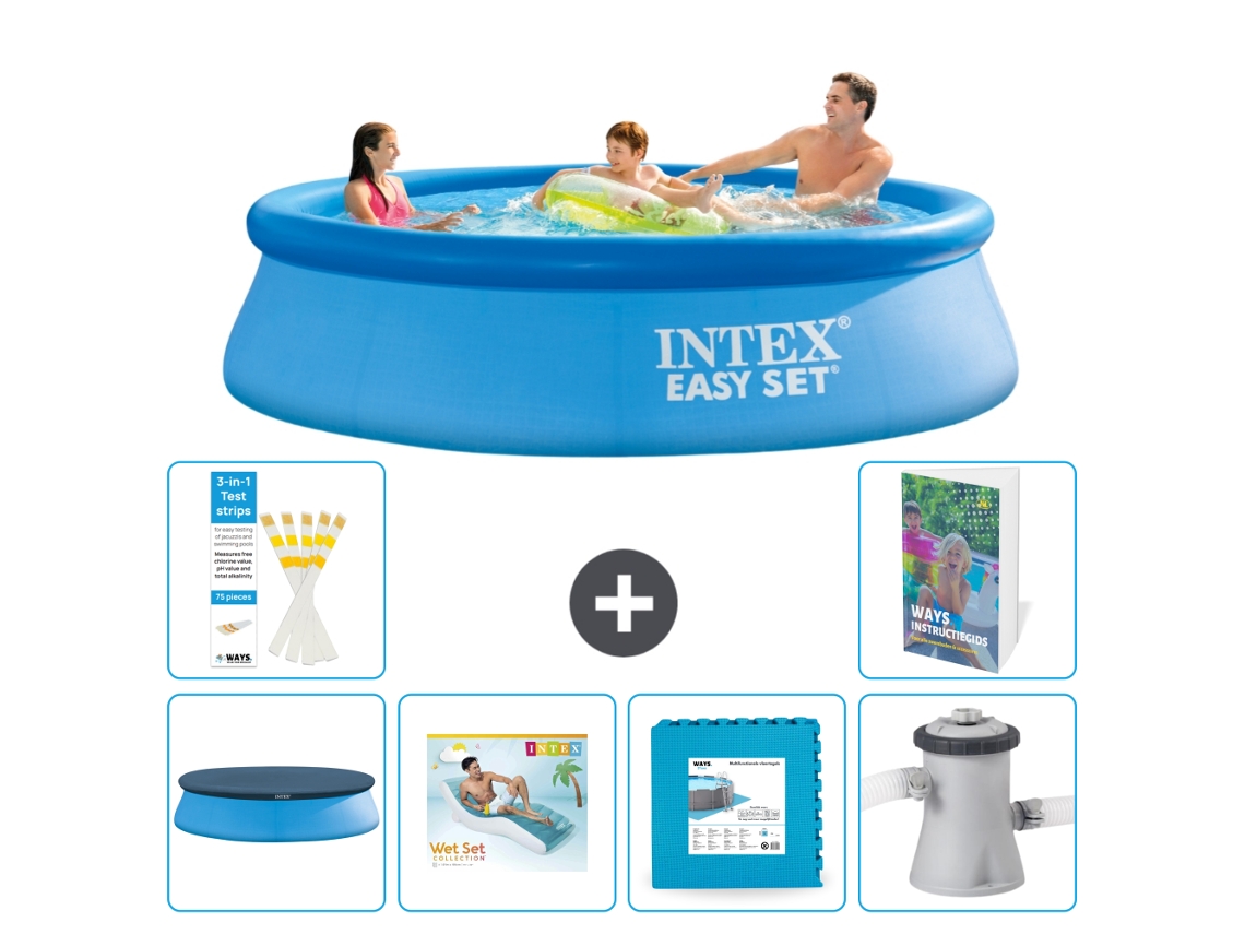 Intex Piscina Easy Set Redonda - 305x76 Cm - 7-peças S129