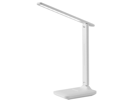 USB plegable, recargable, LED, mesa táctil, lámpara de escritorio, inalámbrico Qi, cargador de teléfono, protección ocular, lectura, aprendizaje, l...