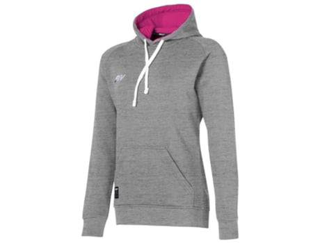 Sudadera con Capucha de Mujer ADIDAS Capuz Essentials Logo Gris (2XL)