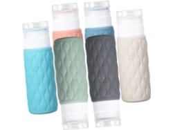6 Pièces Botellas De Toilyte Voyage Silicona Souple Frascos Distributeurs Pour Lotions Y