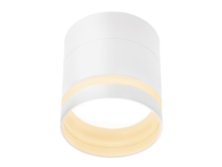 Nettlife Plafón Foco Led De Superficie Blanco 5w 3000k, Foco De Techo Acrílico Gx53 Warm White
