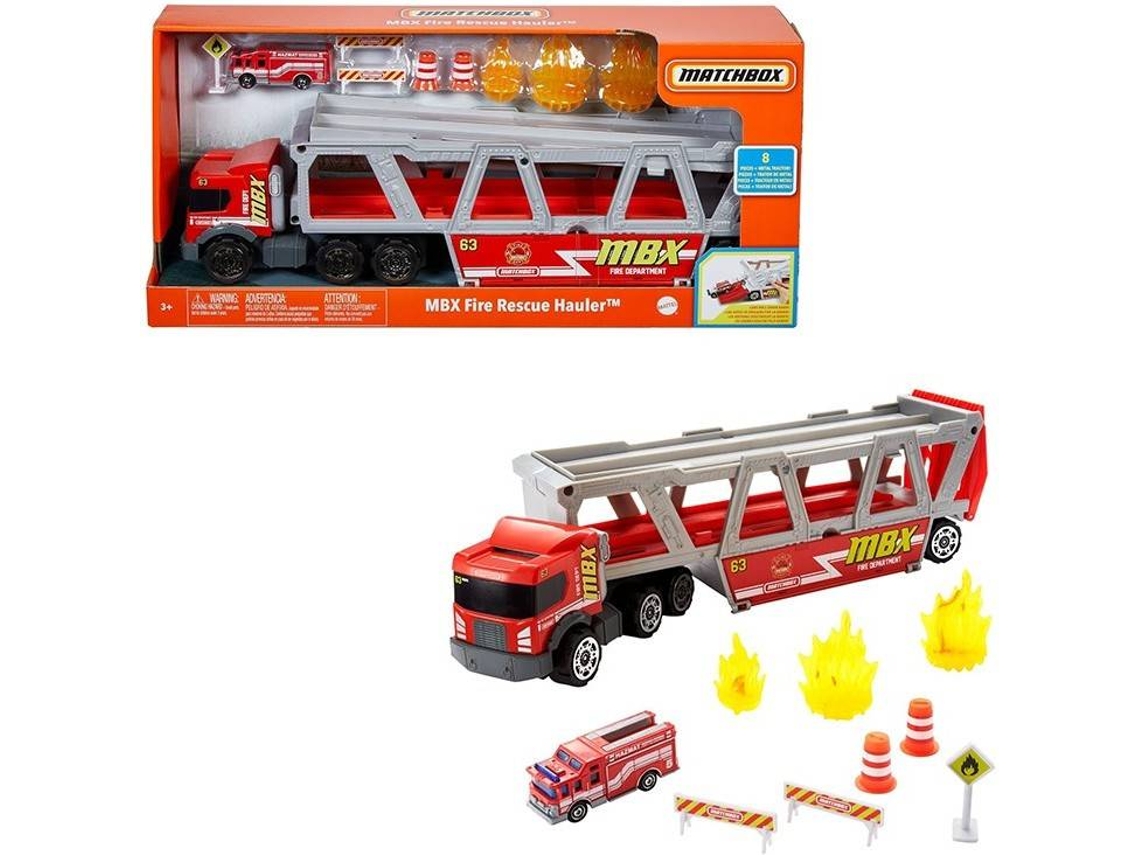 Vehículo MATCHBOX Bomberos Matchox (Edad Mínima: ‍3)