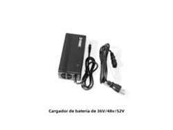 Cargador de batería para bicicleta eléctrica Vayotoy de 36 V/48 V/52 V, 2 A/3 A, con conector DC 2.1.