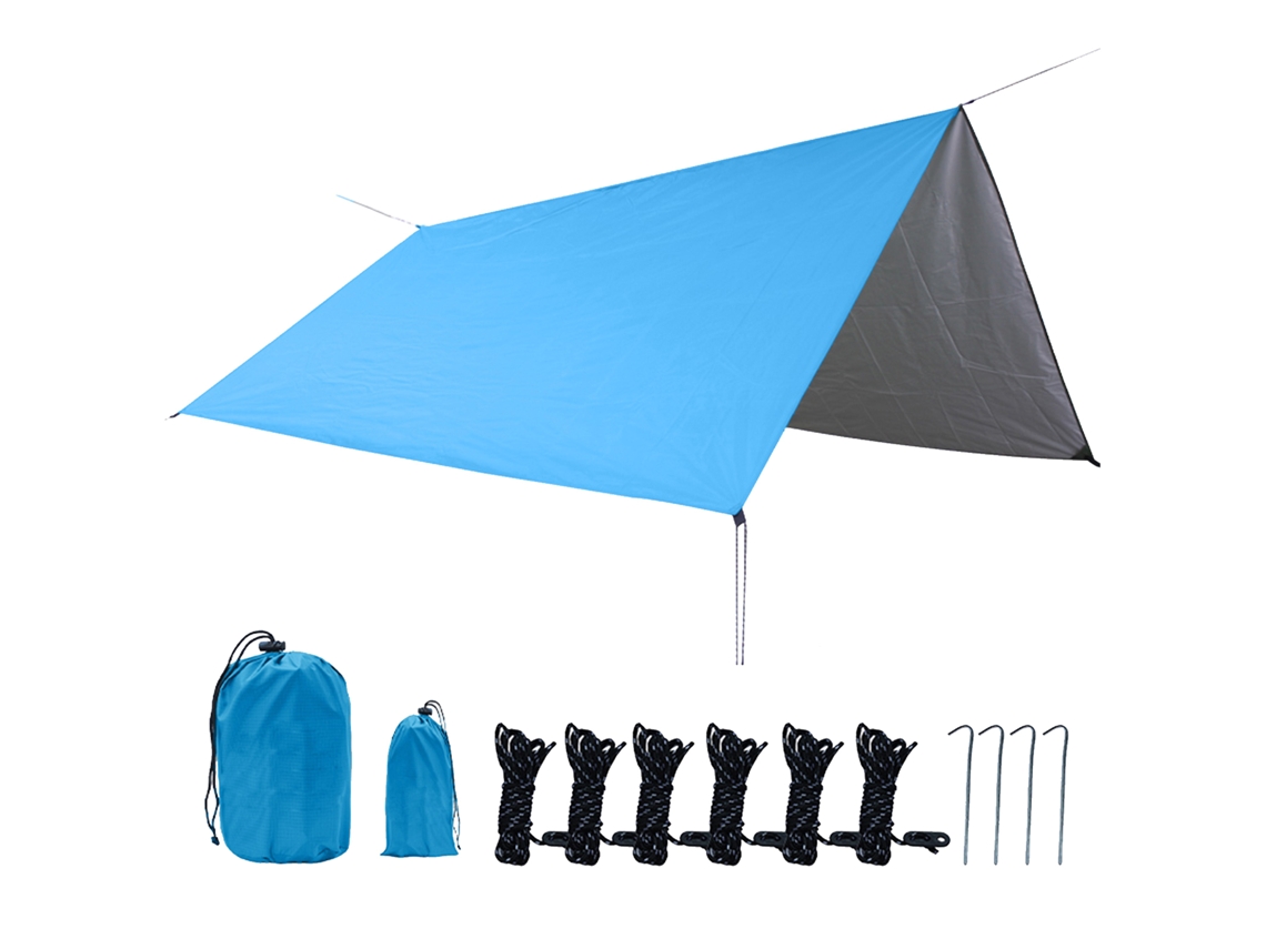 Toldo de jardín de 3x3 metros (10x10 pies) impermeable y resistente a los rayos UV.