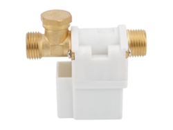 Válvula Solenoide, Válvula De Entrada Normalmente Cerrada, Roscada, G1/2 Pulg., Latón, 12 V Cc, Piezas De Control Industrial.
