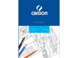 Bloc de Papel Vegetal CANSON Din A4 90/95 G/M² 25 Hojas