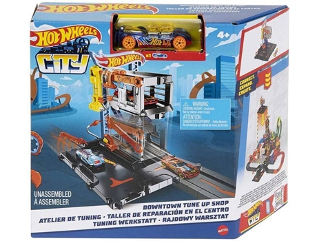 Coche HOT WHEELS HOT WHEELS City Taller Mecanico De Coches (Edad Minima: 4 Anos)