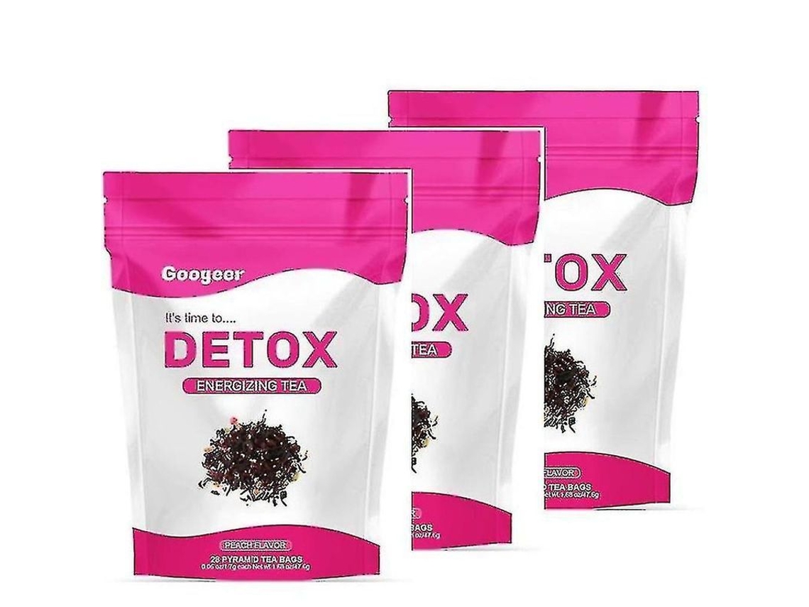 Té Desintoxicante 28 Sobres. Adelgazante Y Moldeador. Quema Grasa. Reduce La Hinchazón. Energía Natural.