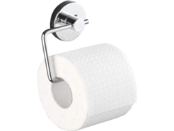 Innovador portarrollos de papel higiénico con ventosa, de metal cromado, resistente a la corrosión, para cualquier superficie hermética, con cierre de vacío, fijo.