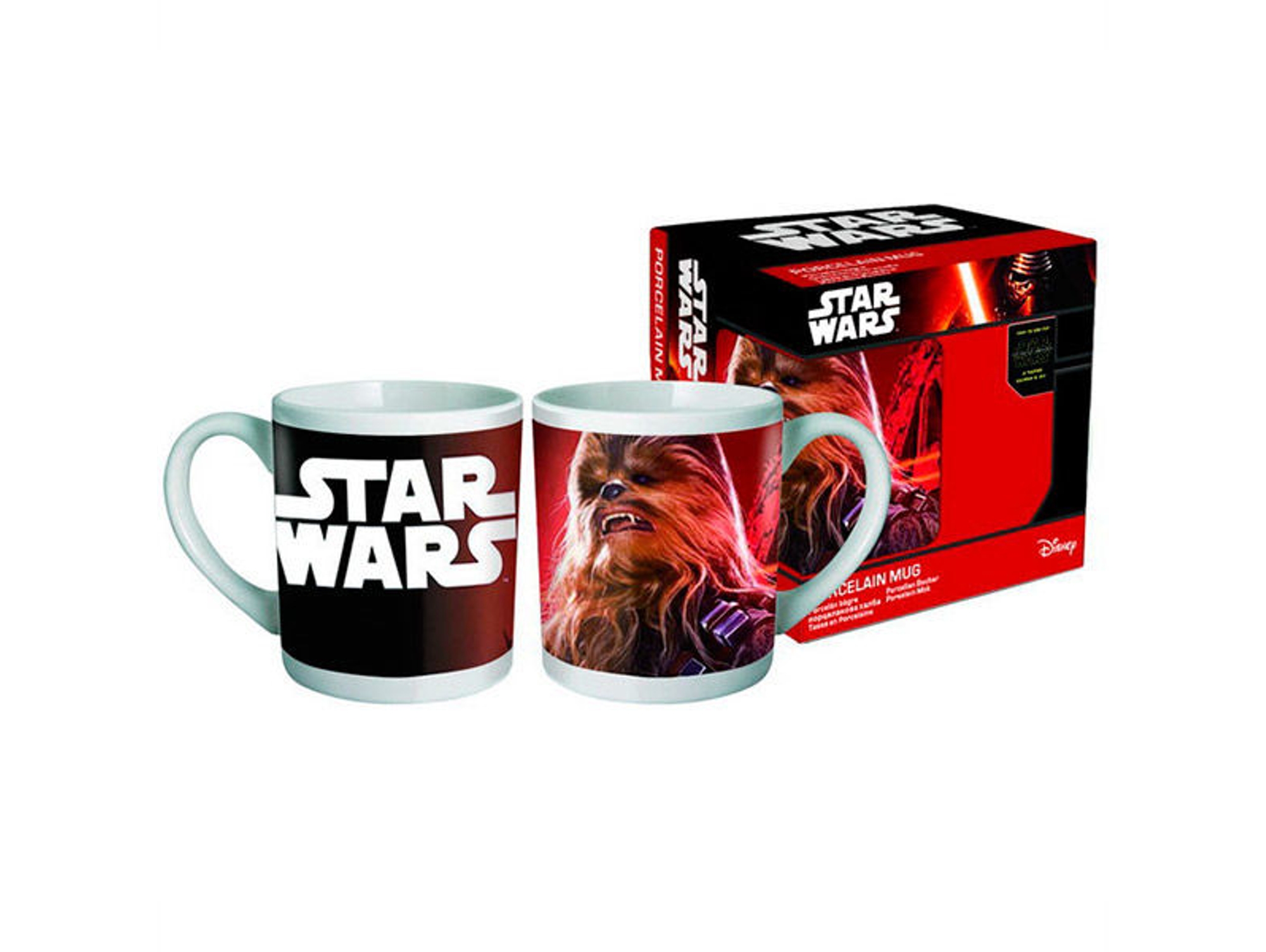Taza DISNEY Star Wars Chewbacca porcelana
