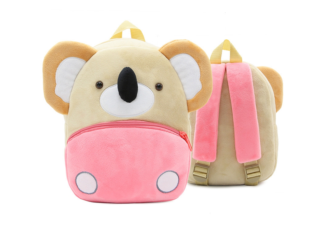 Mochila de animais de desenho animado mochila de criança mochila de pelúcia do jardim-de-infância Coala animal