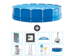 Intex Piscina Com Estrutura Redonda - 457x122 Cm - 9-peças S610