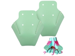 2026rebe-1 Par Protector De Punta De Cuero Artificial Para Patines En Línea Toe Guards Protectors
