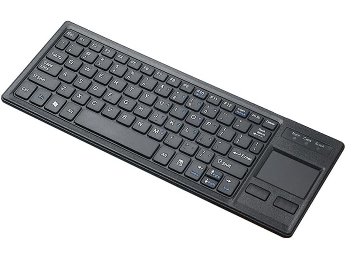 Teclado Usb Con Cable De 80 Teclas Con Función De Concentrador Para Pantalla Táctil
