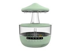 Humidificador con forma de hongo, difusor de aroma y altavoz Bluetooth Cuich (verde)