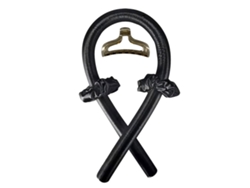 4pcs Varilla De Rizado Sin Calor Reutilizable Con Pinza Para Pelo Cinta Suave Rodillo De Pelo Negro