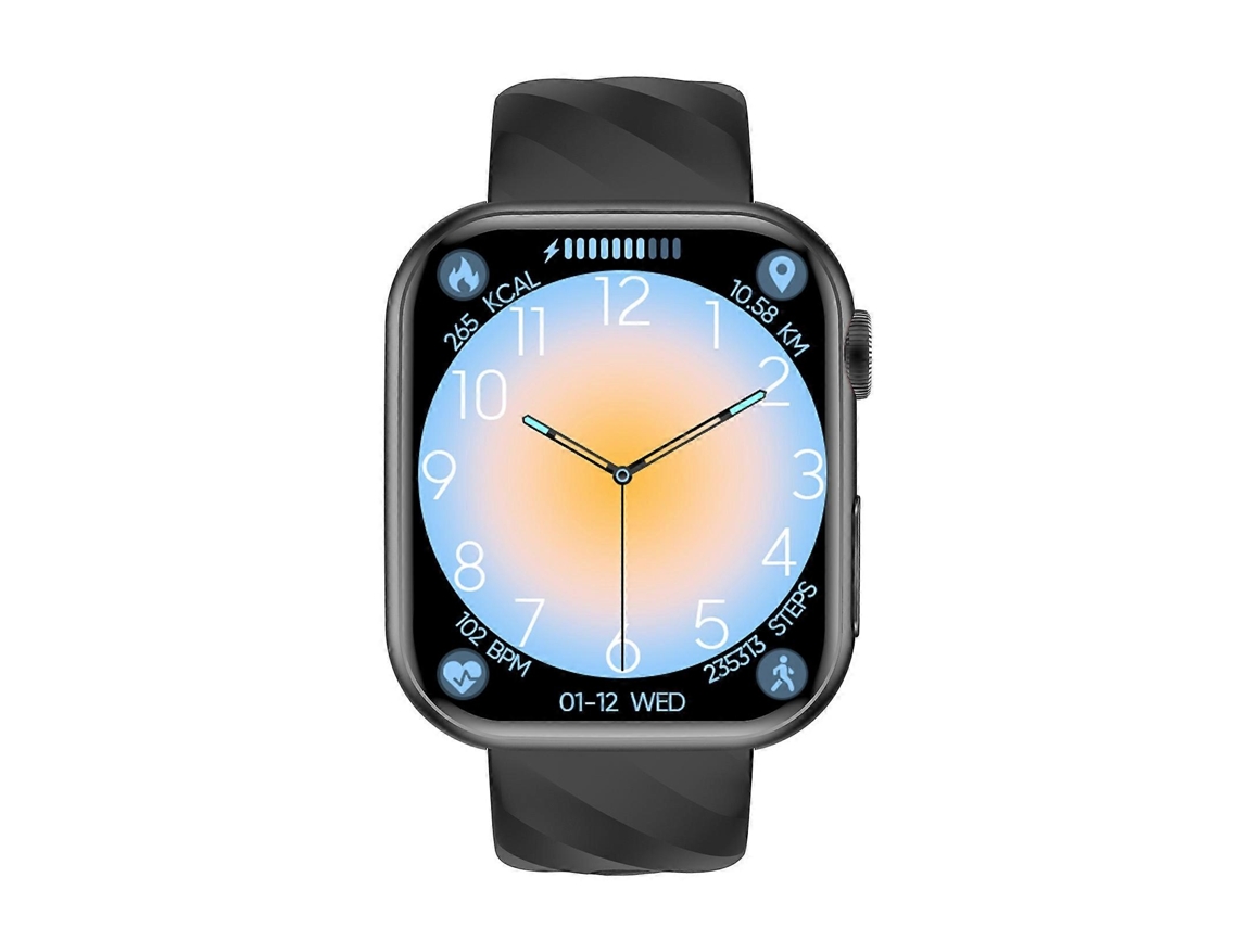 Reloj inteligente MT500 de 1,97 pulgadas, resistente al agua IP67, compatible con electrocardiograma y medición de temperatura para bicicletas eléctricas.