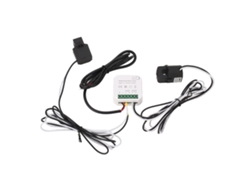 Monitor De Consumo Eléctrico Inteligente Wifi 2 Vías Zigbee Tuya 90-250vac 80a Ct Kwh