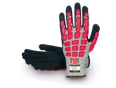 Guante anticorte construccion 490rmf impact talla 8-10 t/guante talla l-9