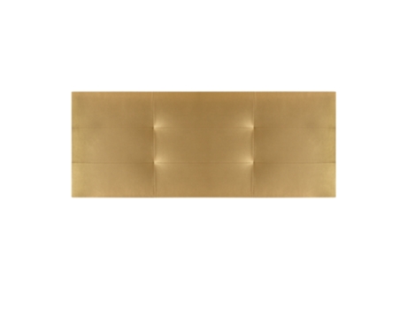 Cabecero WIN REST Venus acolchado polipiel Premium Cama 105 cm (Oro)