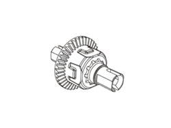 Center Differential P73420cmjx 7304 Rc Car Original Parts Center Front Rear Differential