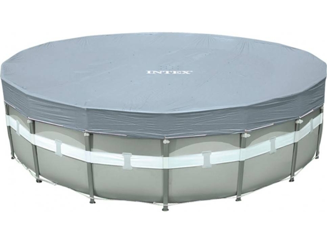 Intex Cubierta de piscina Deluxe redonda 488 cm 28040