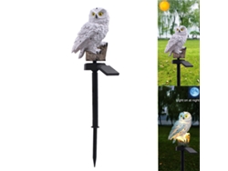 2026-lámpara Solar Jardín Con Forma De Búho Impermeable Led Para Paisaje, Césped, Cerca, Senderos, Patio Y Decoración Del Jardín