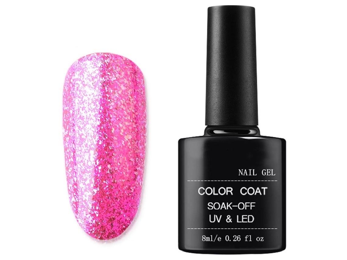 Esmalte De Uñas En Gel Con Purpurina Uv/led, Fácil De Retirar, 8 Ml, Manicura 11111, Herramienta Para Decoración De Uñas
