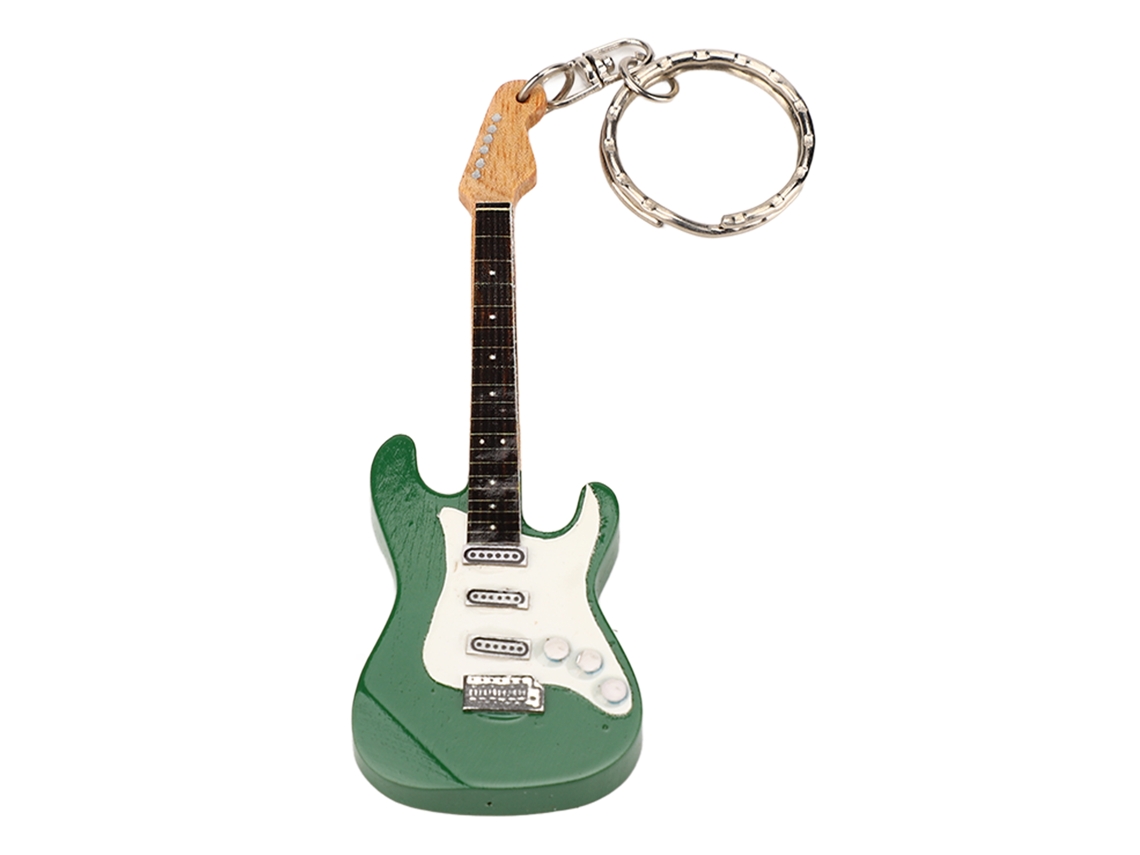 Porta-chaves De Guitarra Mini Cute Portátil Presente Para Amantes De Música Estudantes