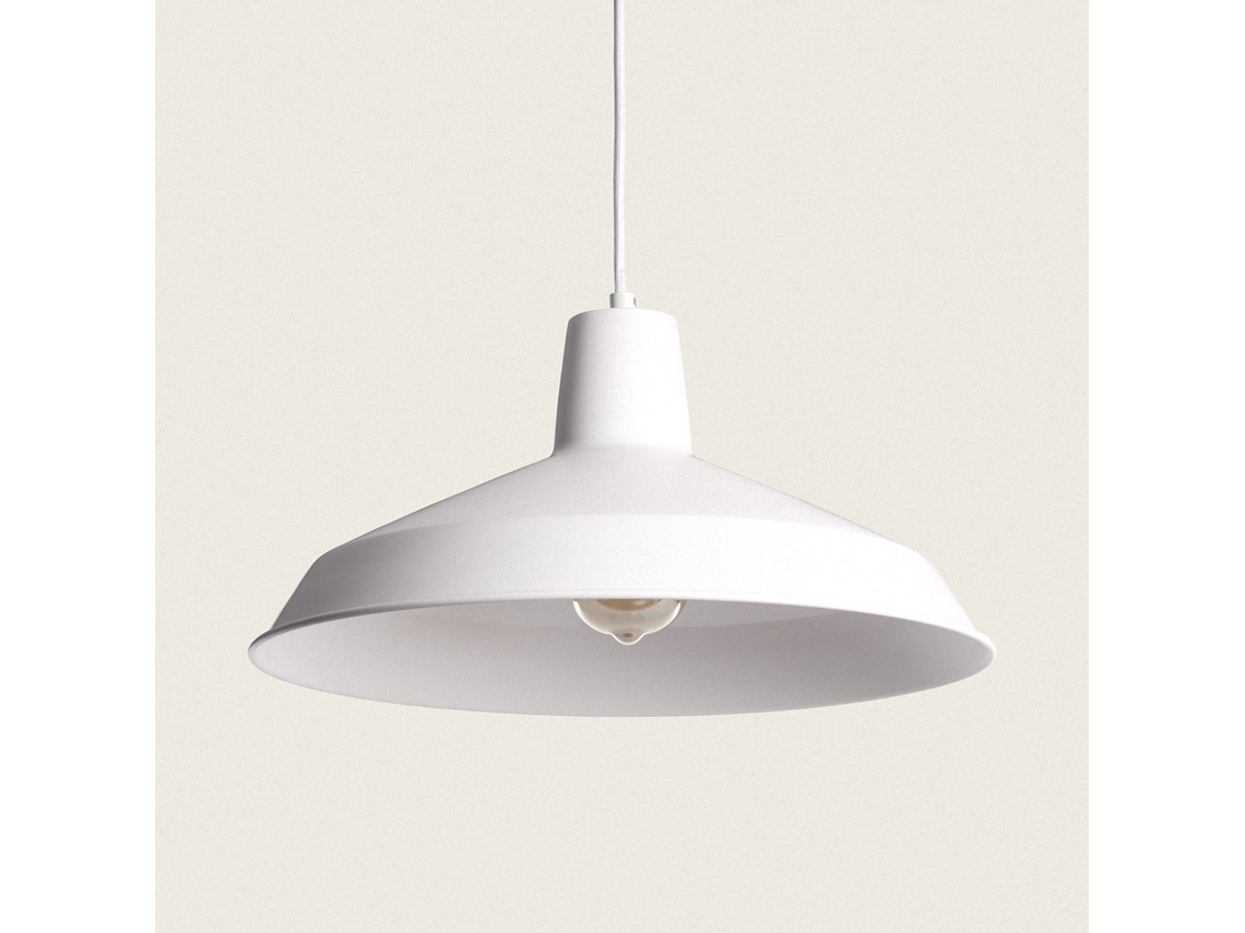 LEDKIA Lámpara Colgante Metal Meistter Blanco
