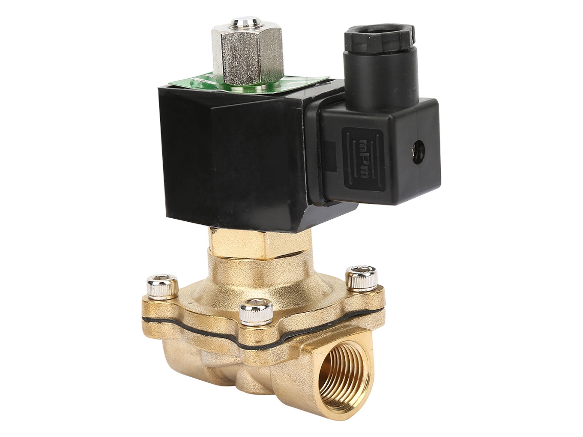 Válvula solenoide electromagnética de agua de acción directa (control de agua, apertura y cierre rápidos)