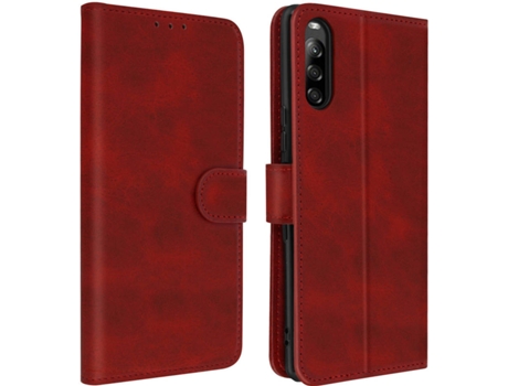 Funda Sony Xperia L4 AVIZAR FOLIO-BOOK-RD-XPL4 Rojo