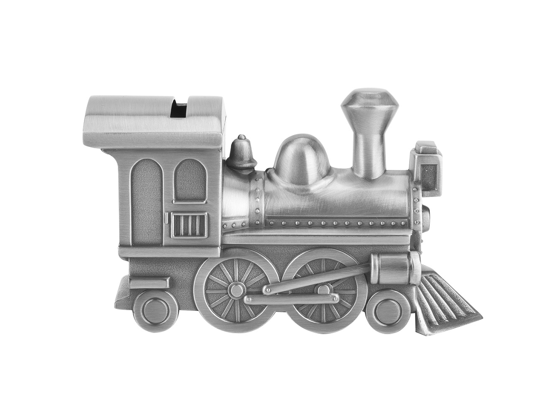 Hucha Retro Con Forma De Tren, Fabricada En Aleación De Zinc, Ideal Para Decoración De Mesa O Como Regalo Para Niños.