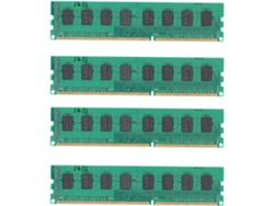 4 Módulos De Memoria Ram Ddr3 De 16 Gb A 1600 Mhz Dimm Pc3-12800 De 1,5 V Y 240 Pines Para Ordenadores De Sobremesa, Sin Ecc, Para Socket
