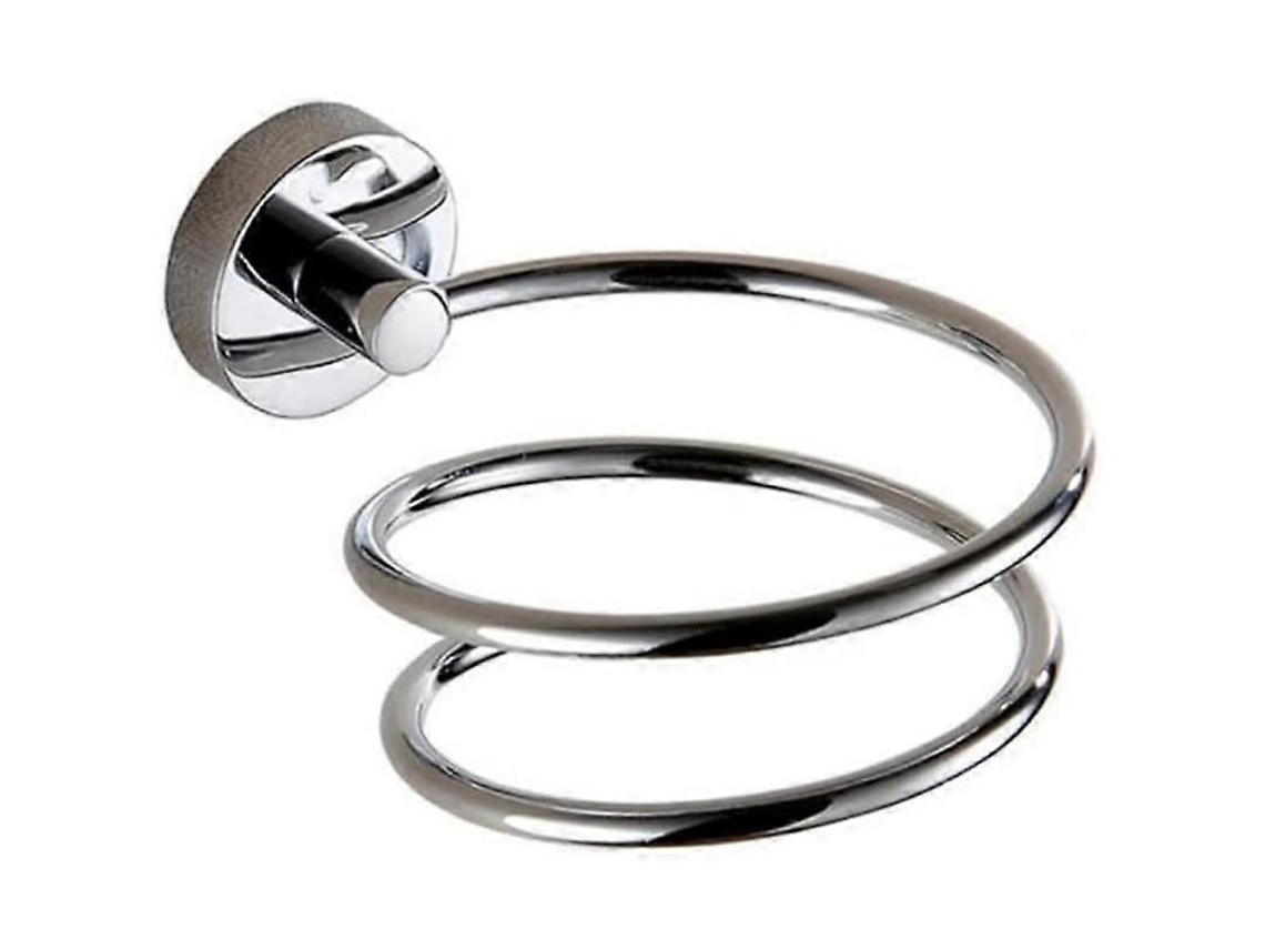Suporte Para Secador De Cabelo Luxora, Suporte De Parede Em Aço Inoxidável.