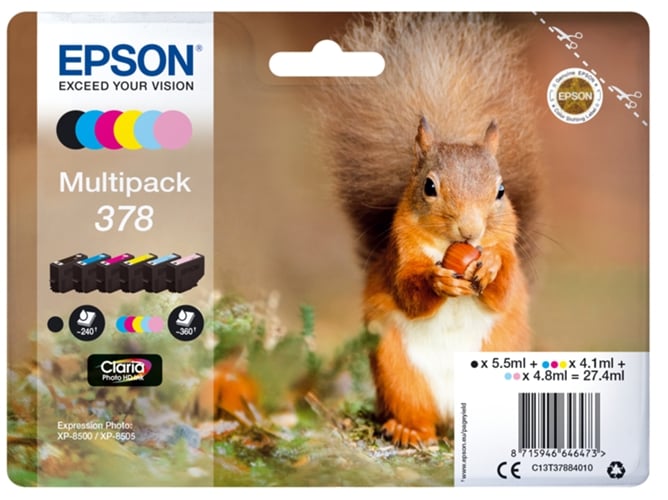 Cartucho de tinta EPSON C13T37884010