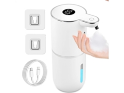 Dispensador automático de gel hidroalcohólico sin contacto con 6 niveles de dosificación ajustables y diseño impermeable Csyy