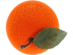 Joyería Plástico Naranja Interior Flocado Soporte Compacto Anillos Almacenamiento Organizado Despedida Soltera