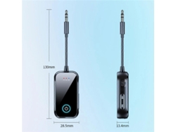 Transmisor y receptor de audio auxiliar inalámbrico Bluetooth 5.4 2 en 1 de Rosewell