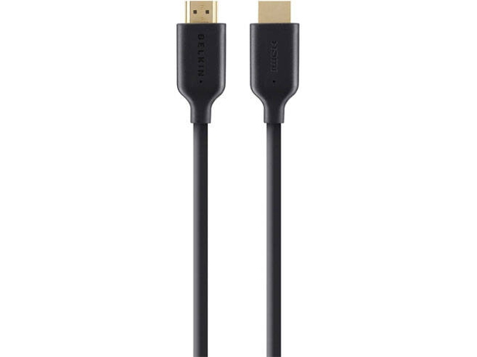Cable HDMI BELKIN (HDMI - HDMI - 2 m - Negro)