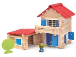 Juego de Construcción FISHER-PRICE Casa de Madeira - 140 piezas