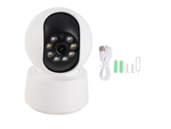 Monitor Para Bebés 1080p Hd Con Cámara, Seguridad Para El Hogar, Visión Nocturna, Rotación De 360°, Comunicación Bidireccional.