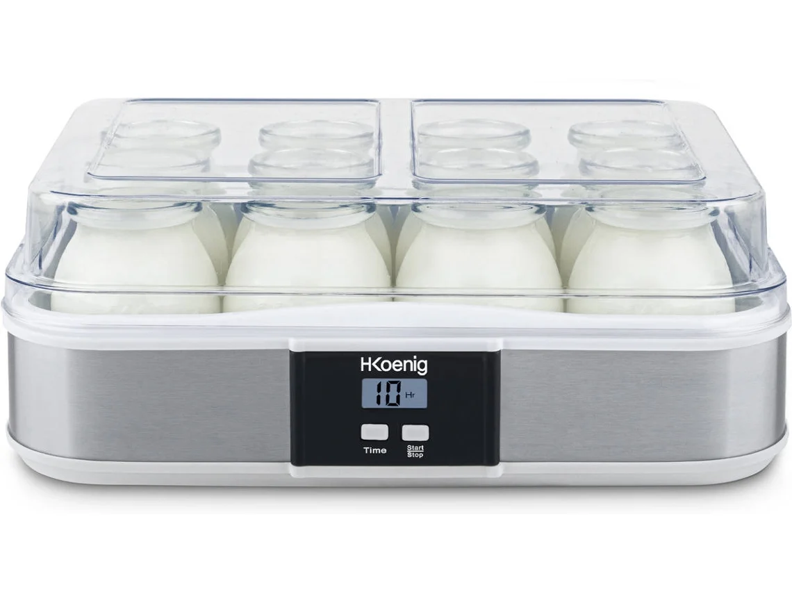 Yogurtera H. KOENIG ELY120 (Plateado)