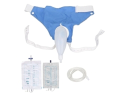 Bolsa De Orina Portátil Con Catéter De 1000 Ml Y 2000 Ml Para Hombres Mayores Con Incontinencia Urinaria Y Pacientes Postrados En Cama.